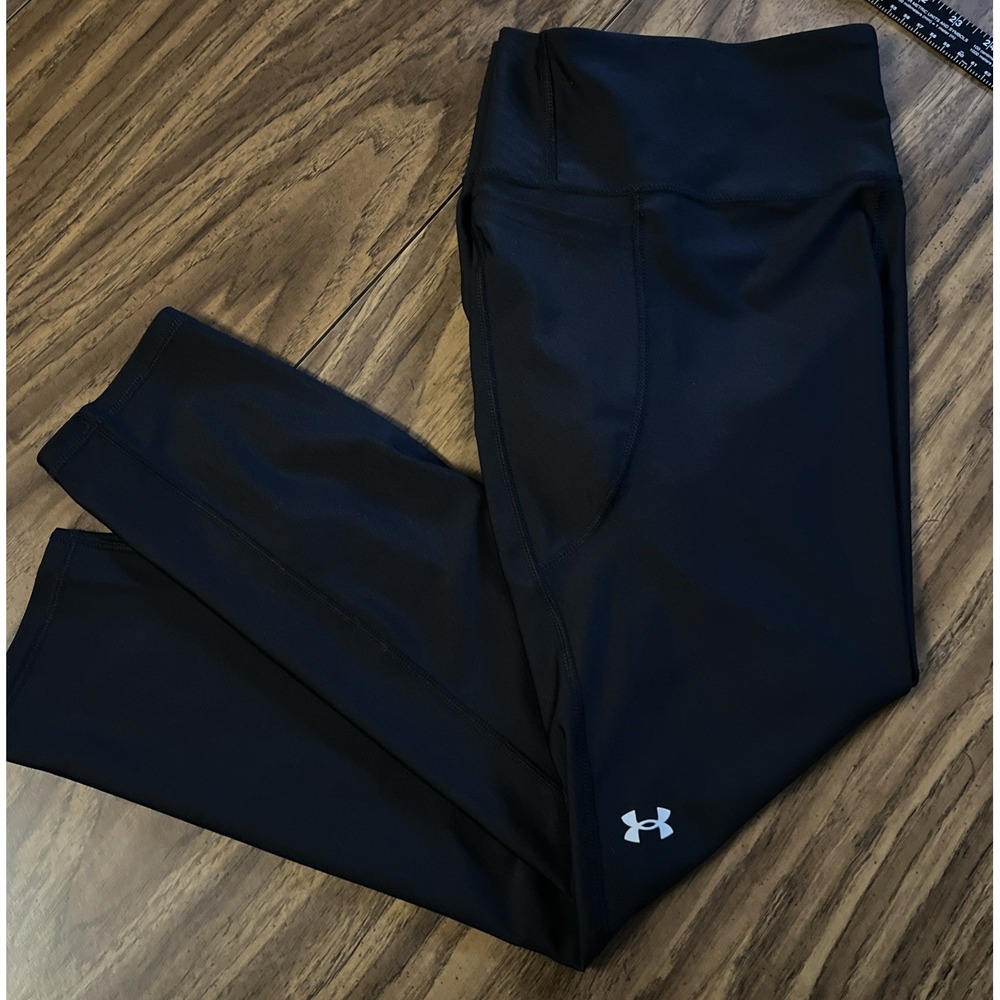 Under Armour Black Compression  Leggings Women Size Large (LGT - large tall)